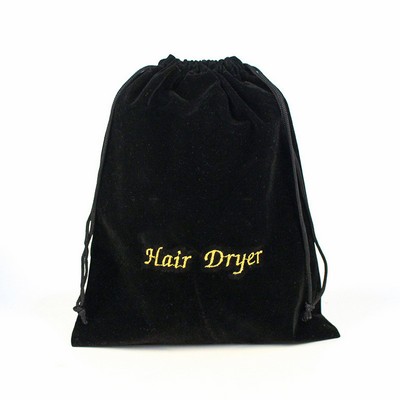 9.5" X 13.5" Soft Velvet Cloth Jewelry Pouches/Drawstring Bags for Jewelry Wedding Candy Gift Bags