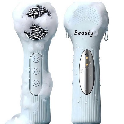 Silicone Electrical Facial Cleansing Scrubber