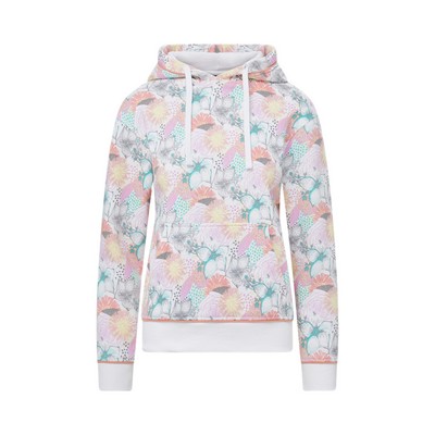 Mood & Vibe™ Women's Allover Print Fleece Cotton Poly Hoodie