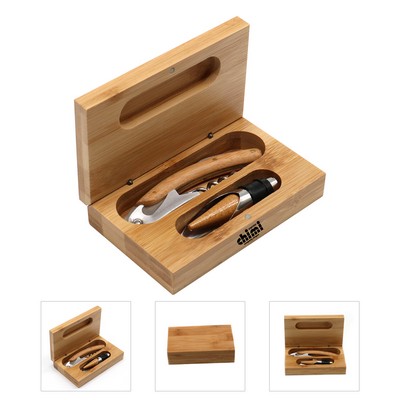 Bamboo Wine Set