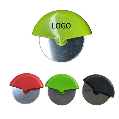Handheld Pizza Cutter Wheel with Protective Blade Guard