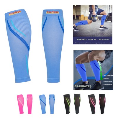 Leg Compression Sleeve Footless Socks