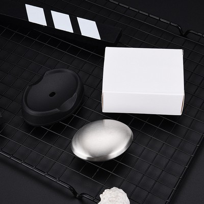 Small Stainless Steel Soap With Stand