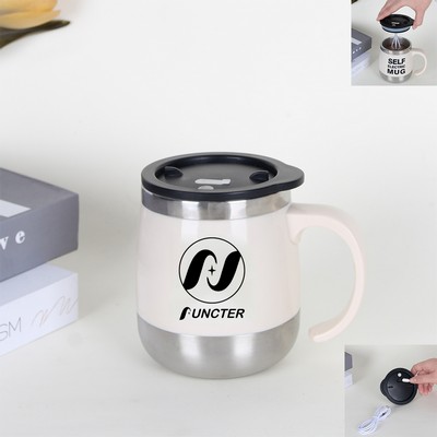 400 ml Rechargeable Magnetic Stirring Coffee Cup Coffee Mug