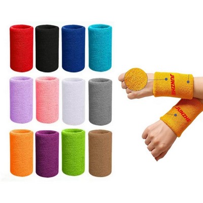 Breathable Sweat Wicking Athletic Knitted Wristbands