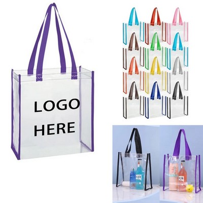 PVC Shopping Clear Tote
