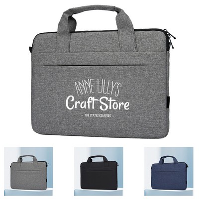 Water Repellent Canvas Laptop Bag