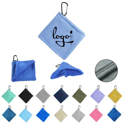 Microfiber Scrubber Golf Towel