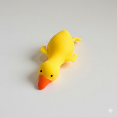 Adorable Slow-Rebound Squeeze Toy Soft Flour-Filled Decompression Duck & Goose Kawaii Squishy