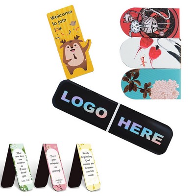 Full Color Folding Soft Magnetic Bookmark
