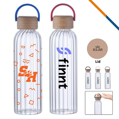 MeraSip Glass Water Bottle - 21 OZ.