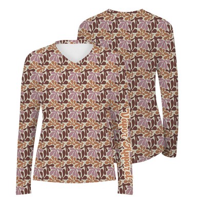 Full Package C&S - Women's 95/5 Long Sleeve V-Neck Shirt