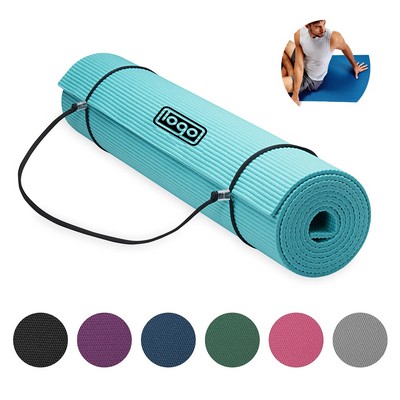 Yoga Mat with Shoulder Strap