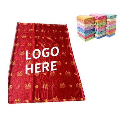 Vibrant Thermal Flannel Wool Cover