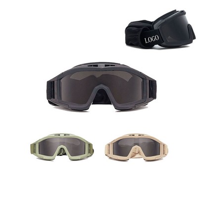 Desert Locust Military Enthusiast Tactical Wind Goggles