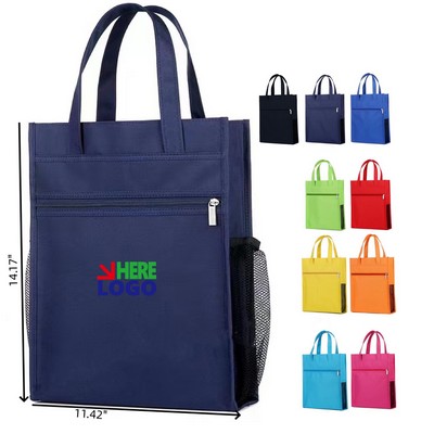 Oxford Zipper Document Handle Bag