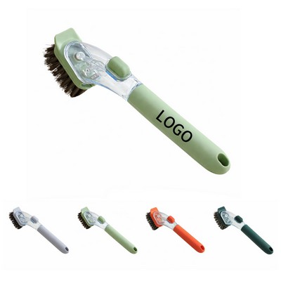 Long Handle Soap Dispensing Dish Brush