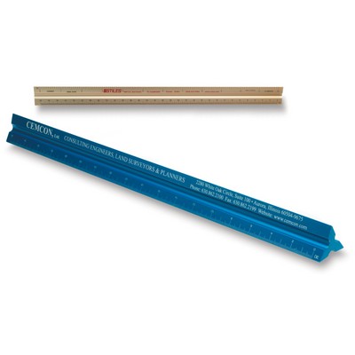 30 Cm Metric Engineer Triangular Solid Scale