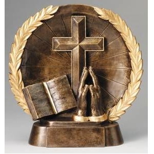 High Relief Religion Award - 7 1/2"