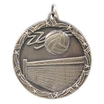 Medals, Volleyball - 1 3/4" Shooting Star