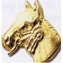 Stock Animals Lapel Pin (Horse Head Facing Left)