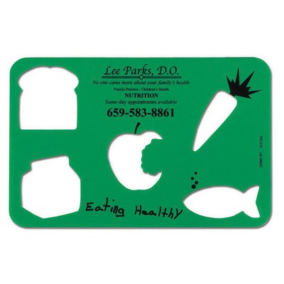 Nutrition Poly Stencil