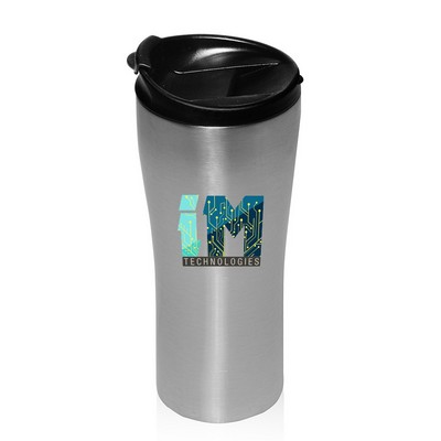 16 Oz. Stainless Steel Travel Tumblers w/ Spill Proof Lid