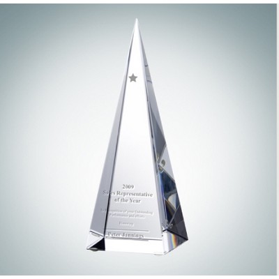 Pyramid Optical Crystal Tower Award