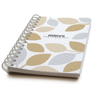 Modern Leaves Personalized Plantable Journal: Premium