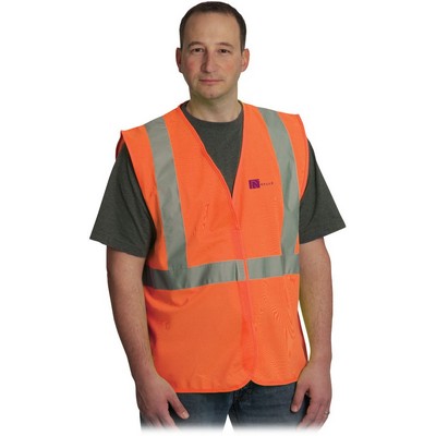 Class 2 Solid Fabric Vest