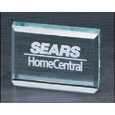 Rectangular Acrylic Paper Weight (2.5"x 4")