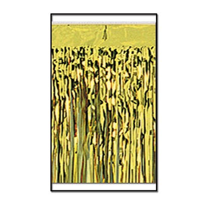Flame Resistant 2-Ply Metallic Fringe Drapes