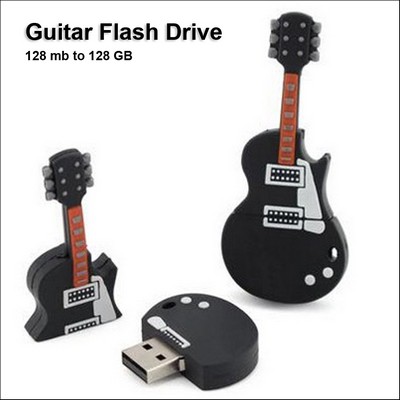 Guitar Flash Drive - 128 MB Memory No Extra Tariff