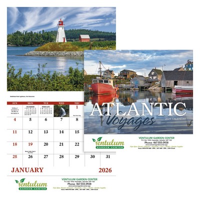Good Value™ Atlantic Voyages - Stapled Calendar