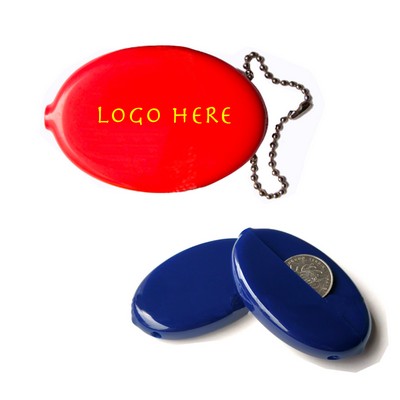 PVC Coin Purse/Change Purse With Chain