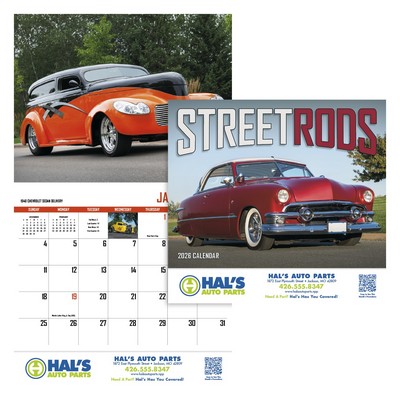 HotLine® Products Street Rod Fever Appointment Calendar - Stapled