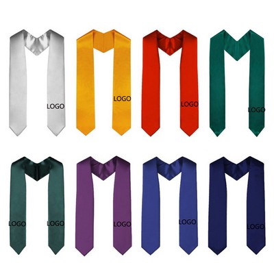 Graduation Mall Unisex Adult Plain Graduation Stole