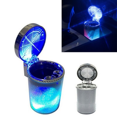 Cigarette Ashtray with Colorful LED Light