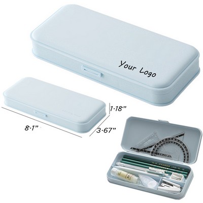 Plastic Pen and Pencil Case