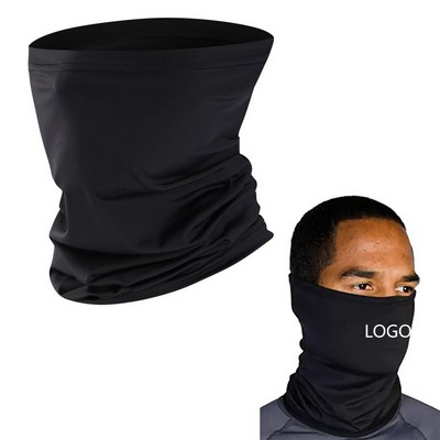 Custom Hemmed Neck Gaiter Tube Bandana Headwear Face Mask