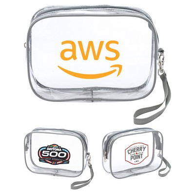 Silas Clear Clutch Bag