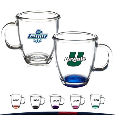 11 oz. Fawley Glass Coffee Mugs