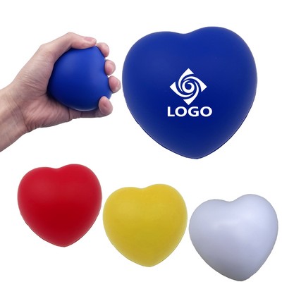 2.7" Heart Stress Ball