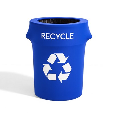 55 Gallon Spandex Stretch Trash Can Cover