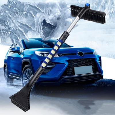 Snow Brush and Detachable Ice Scraper