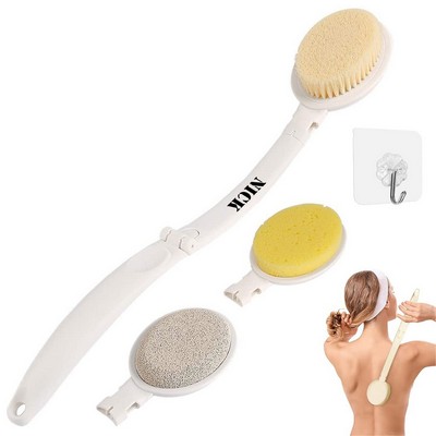 3 in 1 Detachable And Foldable Shower Brush