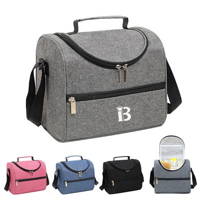 Crossbody Portable Insulated Lunch Bag