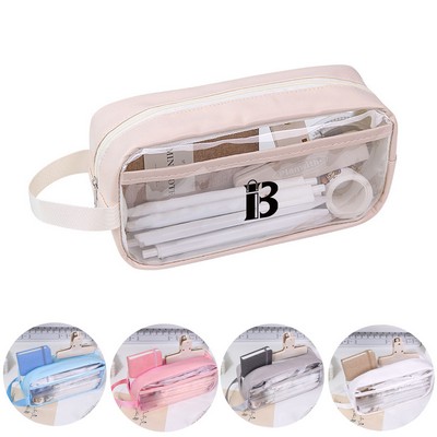 Transparent PVC Pencil Case