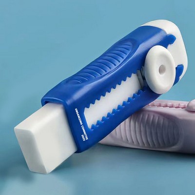 Aesthetic Pencil Eraser With Plastic Sleeve