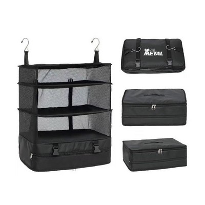 Foldable Hanging Luggage Organizer